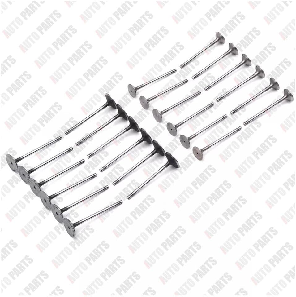 ya 4 8.24 baidi 24x Intake Exhaust Valves Set compatible with for Mercedes-Benz E300 2.5L 3.0L M272