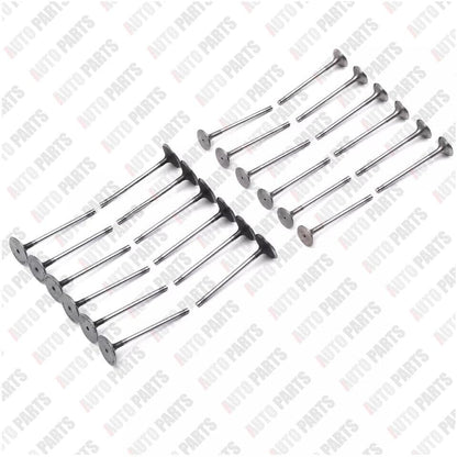 ya 4 8.24 baidi 24x Intake Exhaust Valves Set compatible with for Mercedes-Benz E300 2.5L 3.0L M272