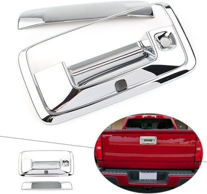 ya 4 8.14 Car Rear Car Door Handle Cover Trim for Chevrolet Colorado 2015-2020 Chrome