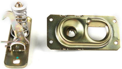ya 11 9.14 baidiUpper Hood Latch Lock Actuator Set for VW for Golf 1989-1992#191823507#191823509