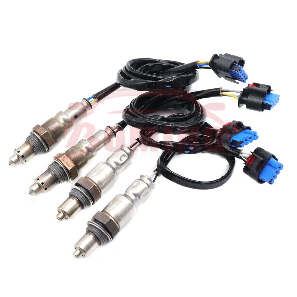 ya 4 8.14 4-Pack for Ford F-150 5.0L Front and Rear O2 Oxygen sensors JL3A9G444AC JL3Z9G444A