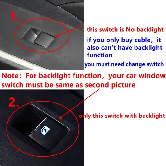 ya 5 8.10 Passenger Side Window Regulator Control Switch for Toyota RAV-4 Yaris for Corolla Cross