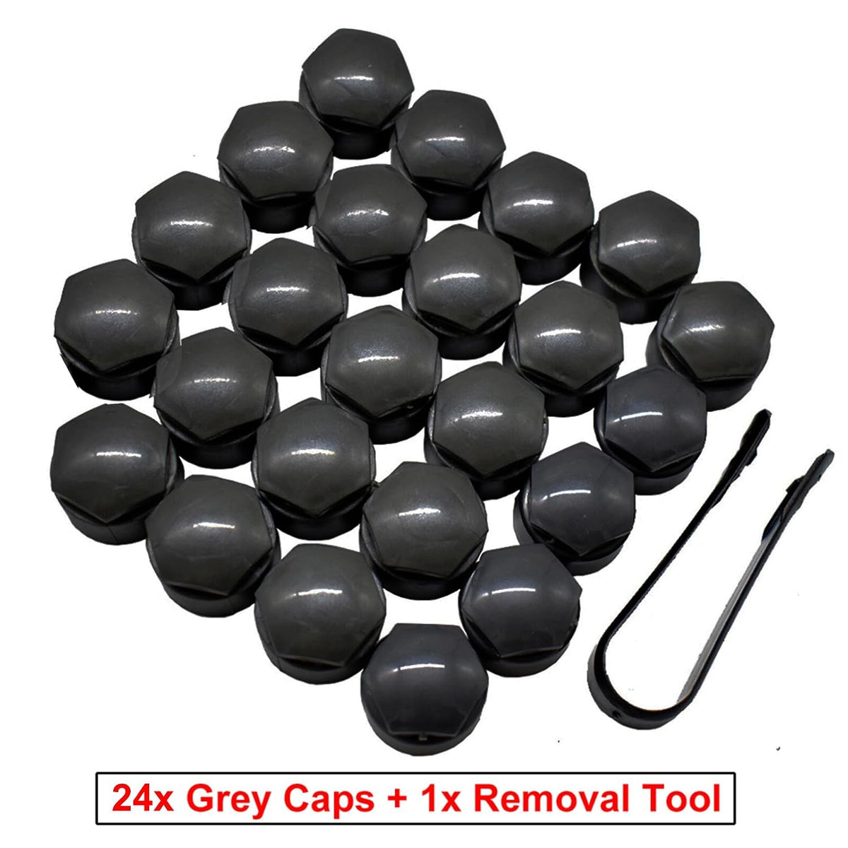 ya 10 9.16 baidi for Audi A4 A6 Q3 Q5 TT Car Wheel Hub Nut Bolt Cap Cover Protector Black 24x25mm