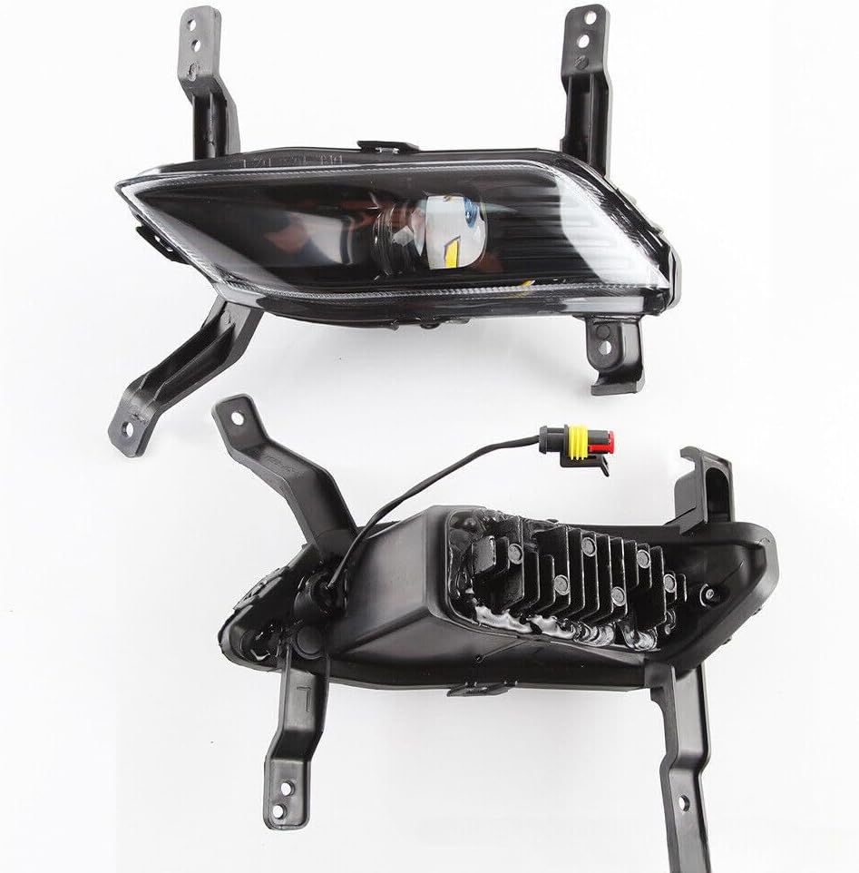 ya 10 9.16 zhengce for Hyundai Santa Fe 2019-20 LED Front Fog Light With Bulbs Harness Switch