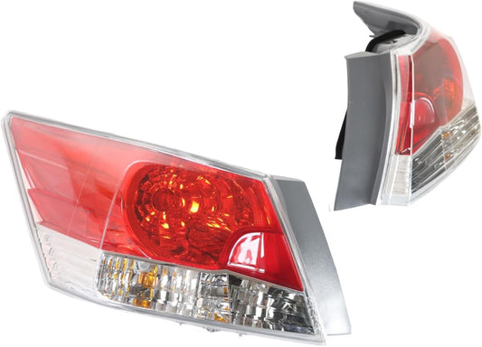 ya 4 8.10 2X Tail Brake Lamps For 2008-2012 for Honda for Accord Sedan Driver & Passenger Side
