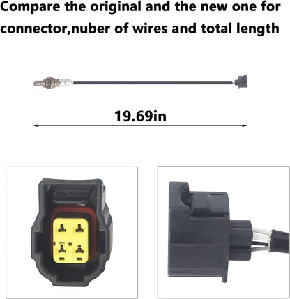 ya 6 8.24 baidi 2-Pack Upstream/Downstream O2 Sensor for Dodge for Ram for Jeep for Chrysler 234-4587