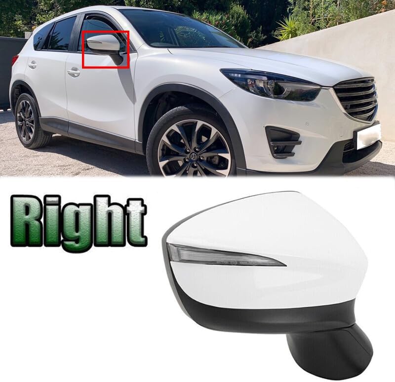 ya 11 9.14 baidiRight Door Side Mirror W/Signal Blind Spot 9pin for Mazda CX5 2015 2016 2017