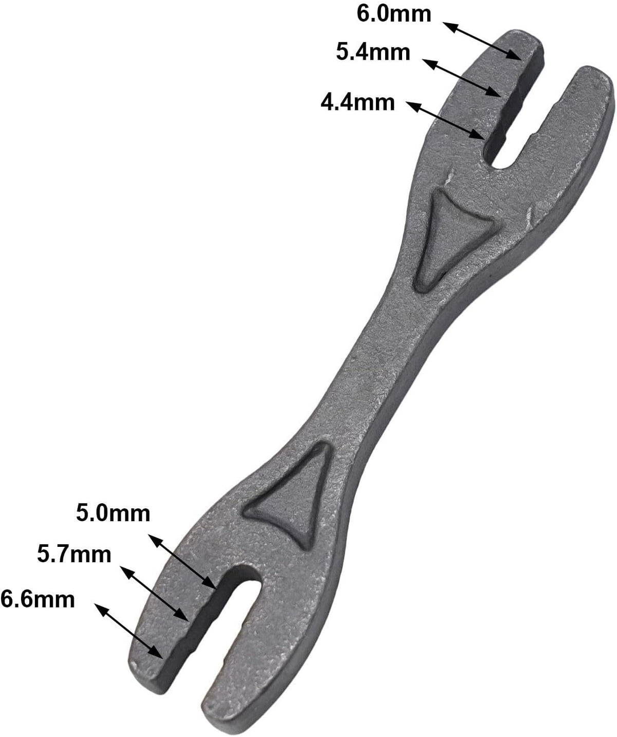 ya 6 8.14 Multi functional 6 sizes motorcycle spoke wrench suitable for bicycle and car maintenance