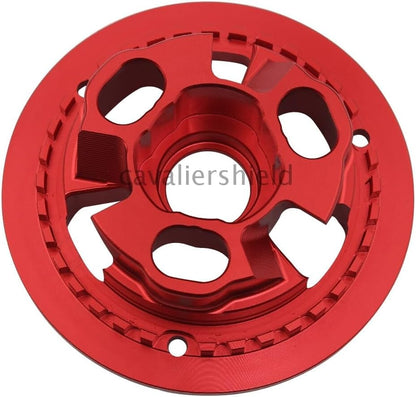ya 23 10.7 baidi Clear Clutch Cover+Pressure Plate+Spring Retainer Ring for Ducati Xdiavel Diavel