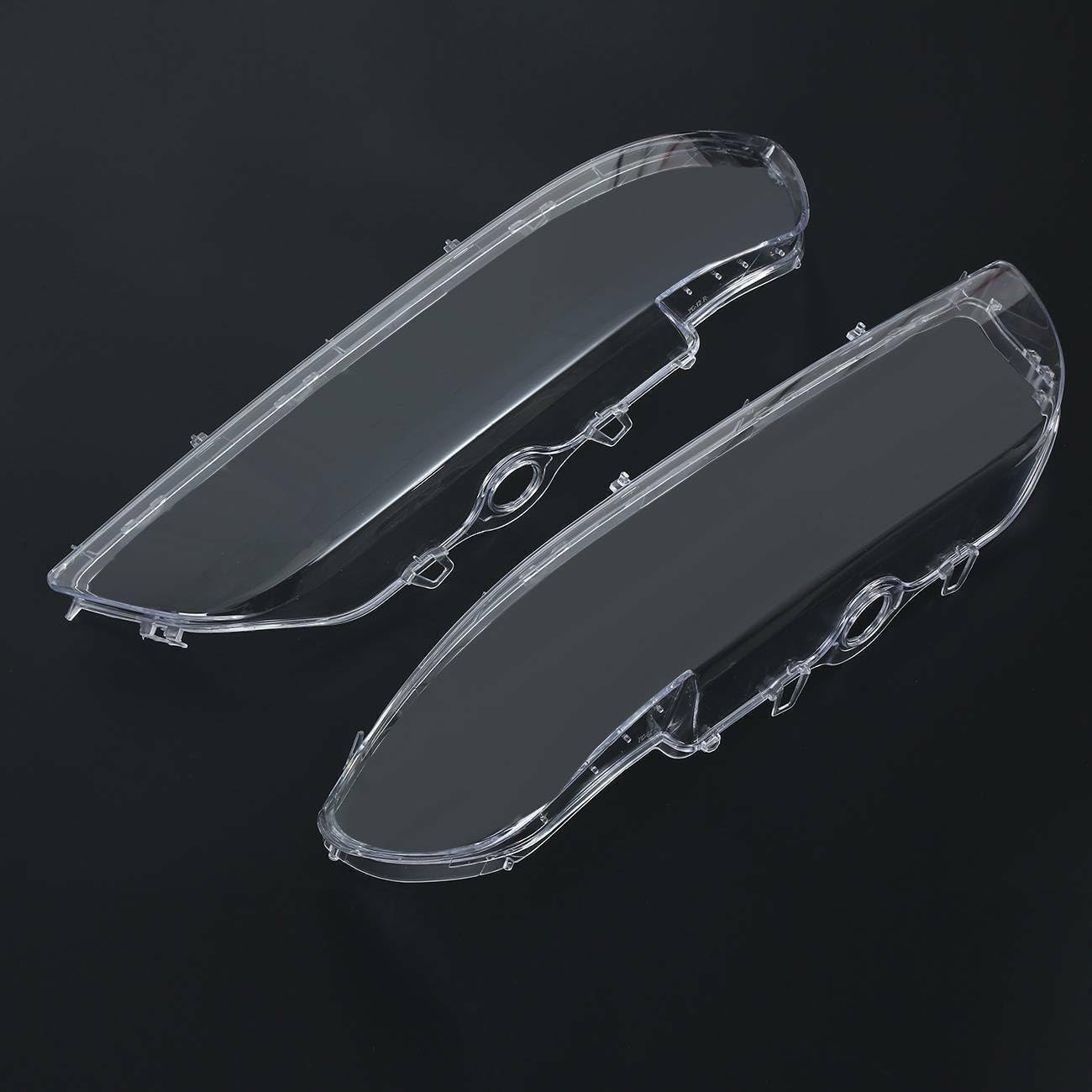 ya 7 8.24 baidi Pair headlight glass headlights housing spreader for BMW E39 1996-2003