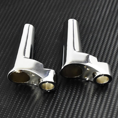 ya 2 8.15 Front Turn Signal Mounts Relocation Kit Fit for Harley Sportsters 88-up Chrome