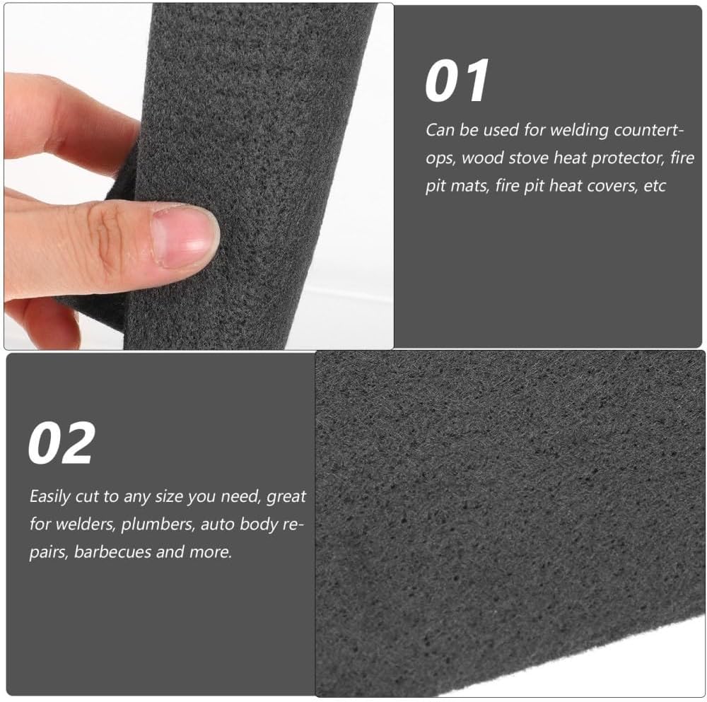 ya 2 8.15 High Temperature Resistant Graphite Felt Welding Blanket Fireproof Mat