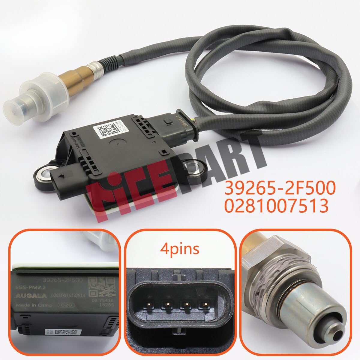 ya 9 10.24 0281007513 Diesel Exhaust Particulate Sensor Suitable Compatible for Hyundai/for Kia