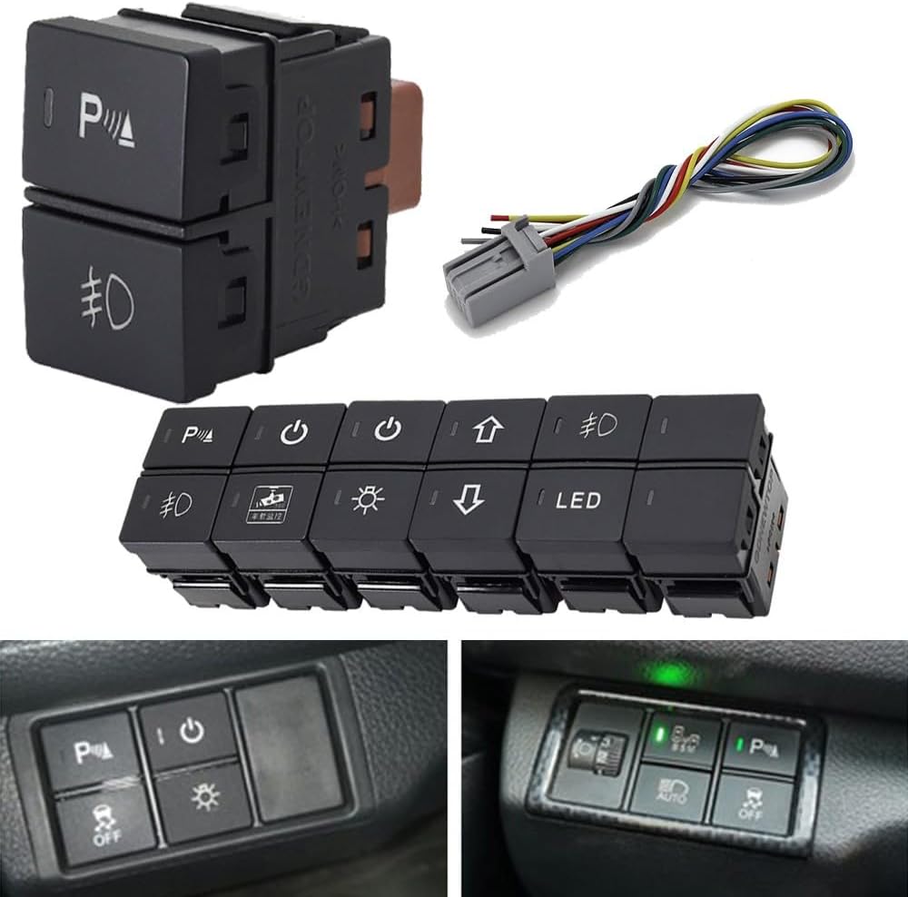 ya 13 9.15 baidi For for Honda for Civic for Accord for CR-V Dashboard Panel Dual Function Control Switch Button