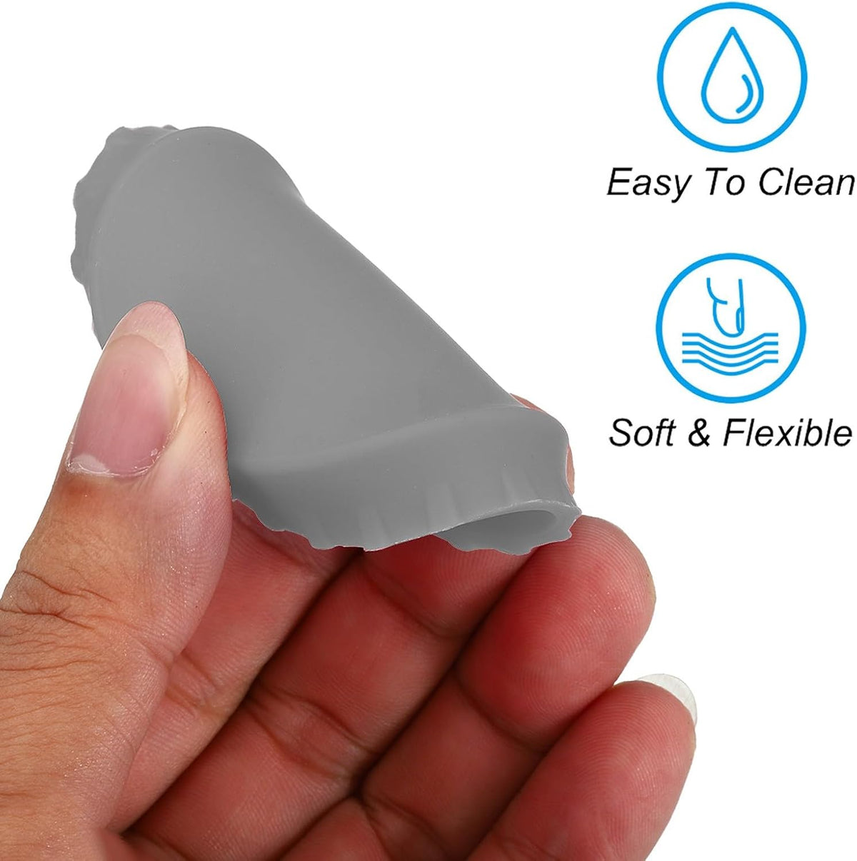 ya 14 9.20 baidi Silicone Soda Can Lids, 6Pcs Drink Cans Protector Cover Cap Blue/Gray-1