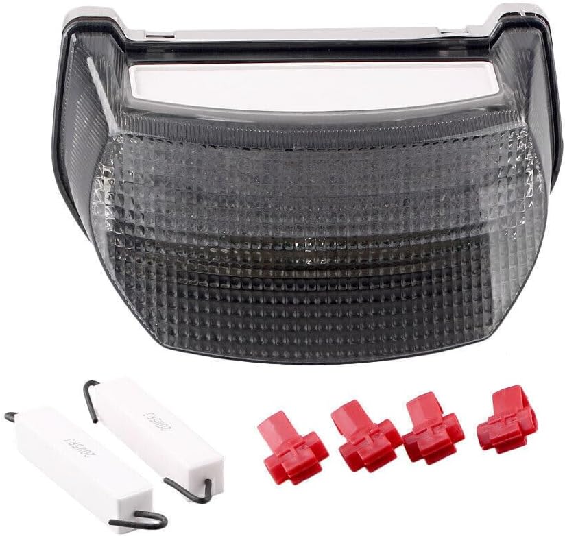 ya 4 8.8.2 Smoke Rear Tail Light Turn Signal for Kawasaki ZX7R 1996 1997 98 1999 2000 2001