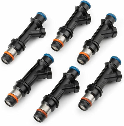 ya 10 9.16 baidi 6Pcs Fuel Injectors for Chevrolet Trailblazer 4.2L for GMC Envoy 4.2L 2002 03 04 New