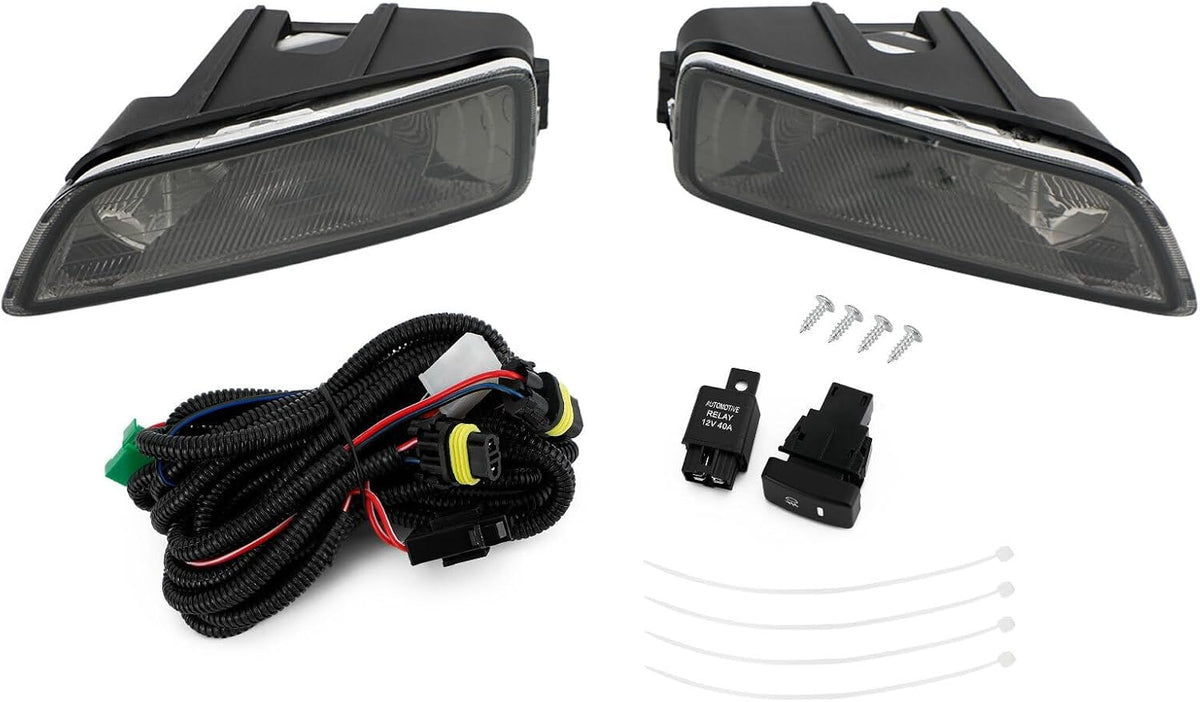 ya 10 9.16 zhengce Smoke Lens Fog Lights + Switch for Honda Accord 2003-2007/ for Acura Tl 200