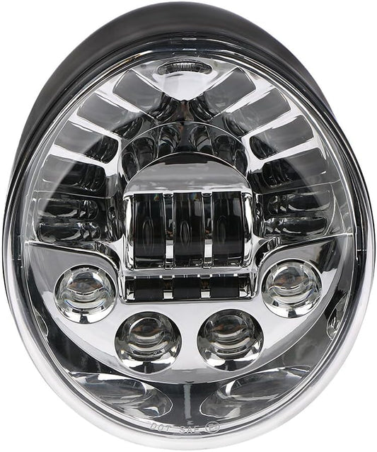 ya 4 8.14 7 Motorcycle Headlight Motorbike Front Light Headlamp For Harley VRSCA VROD