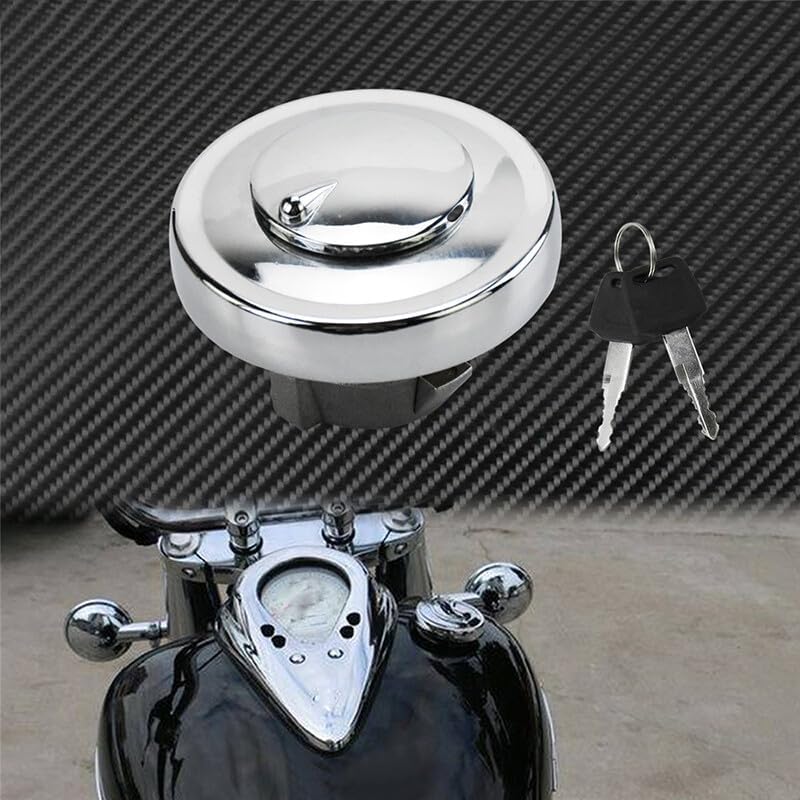ya 4 8.10 Fuel Gas Tank Cap Cover Lock & 2 Keys for Yamaha Royal Star XVZ1300 1996-2013