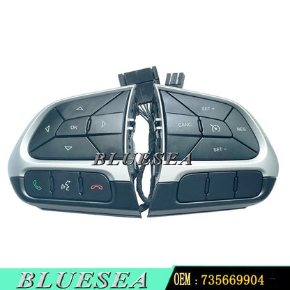 ya 3 8.24 baidi 1 Pair Steering Wheel Cruise Switch for 15-2021 for Jeep Renegade Compass