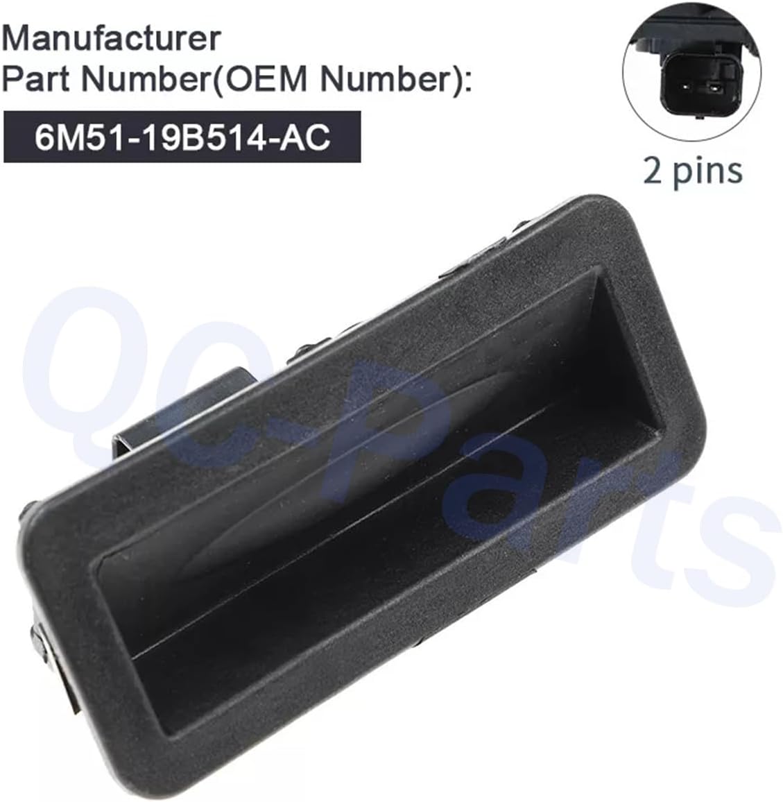 ya 7 8.24 baidi Tailgate Boot Lid Release Switch Button for Ford Fiesta MK7 2008-17 1748915