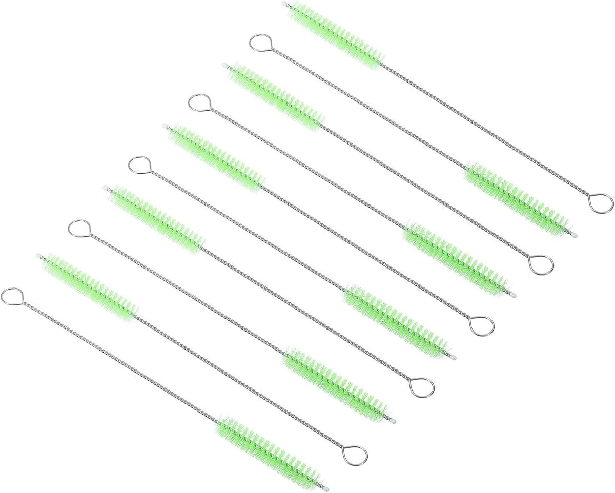 ya 26 10.21 baidi 10Pcs 8 x3/8 Drinking Straw Cleaning Brush Nylon Cleaning Bottle Brush n