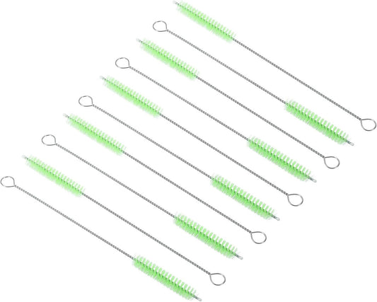 ya 26 10.21 baidi 10Pcs 8 x3/8 Drinking Straw Cleaning Brush Nylon Cleaning Bottle Brush n-2