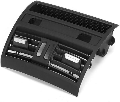 ya 11 9.14 zhengce 1x Rear Center Console Fresh Air Outlet Vent Grille Cover W/Hole for BMW 5