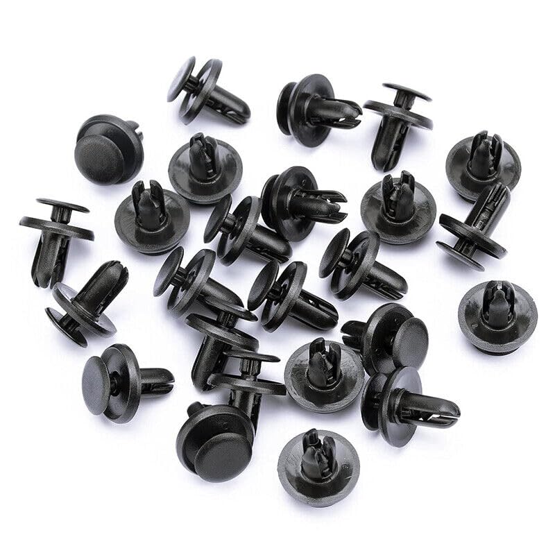 ya 6 8.24 baidi 20 Pieces of 6mm Hole Expansion Rivets Suitable for Subaru Headlights and for Mitsubishi Mudguard Lining