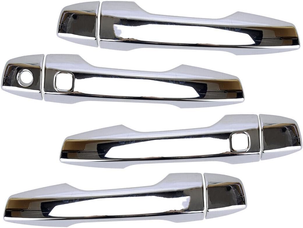 ya 11 9.14 zhengce 8-Pack Chrome Side Door Handle Protectors Fit for Mitsubishi for Outlander