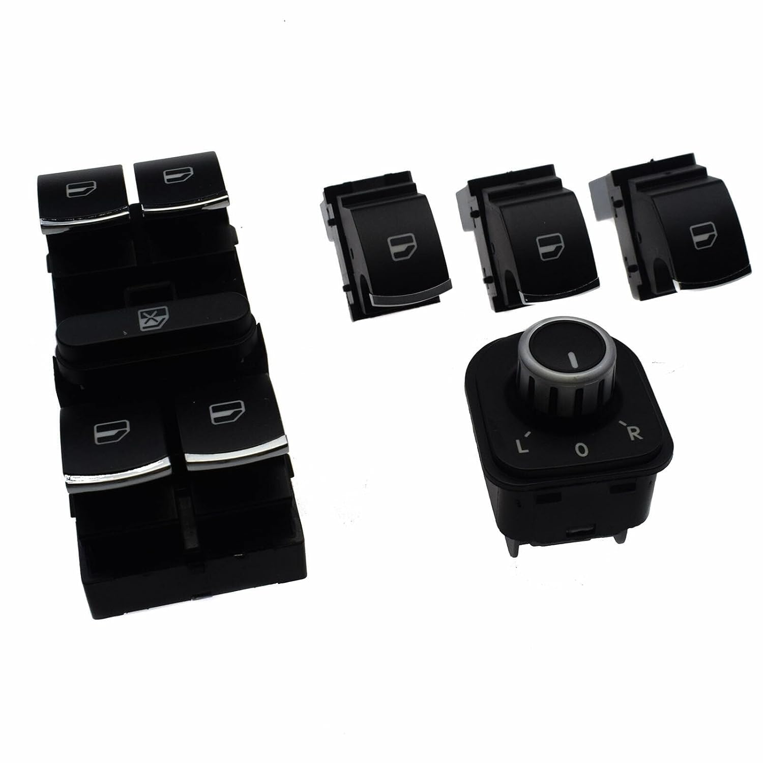 ya 4 8.8 4-Piece Control Power Window Switch Suitable for VW Golf Jetta Passat 5ND959857 5K4959857