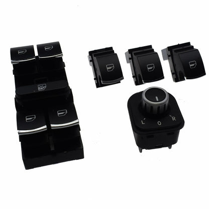 ya 3 8.24 baidi 4-Piece Control Power Window Switch Suitable for VW Golf Jetta Passat 5ND959857 5K4959857