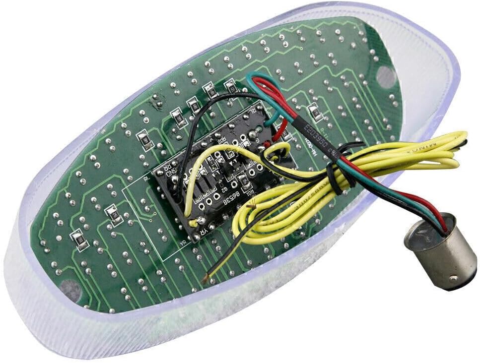 ya 10 9.16 zhengce Turn Signal LED Brake Tail Light fit for Yamaha YZF600R V star 650 1100 Cus