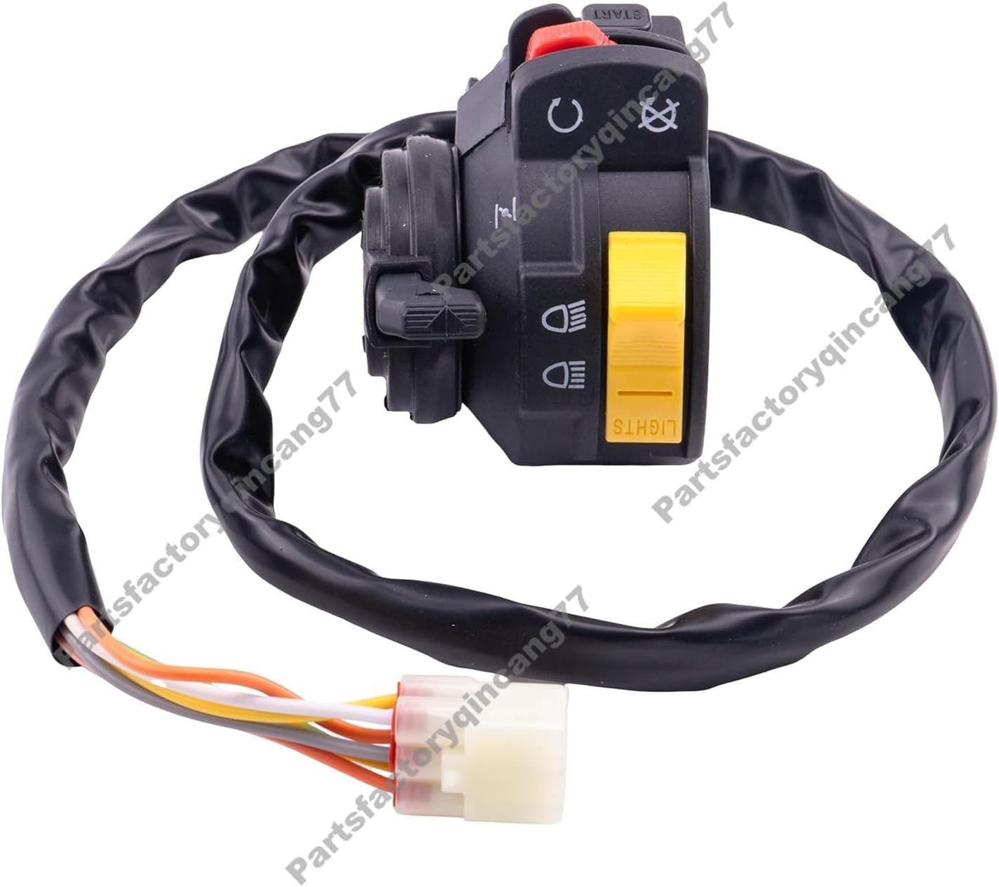 ya 4 8.24 baidi Left Handlebar Switch 37400-19B13 for Suzuki KingQuad 300 91-02 QuadRunner 250