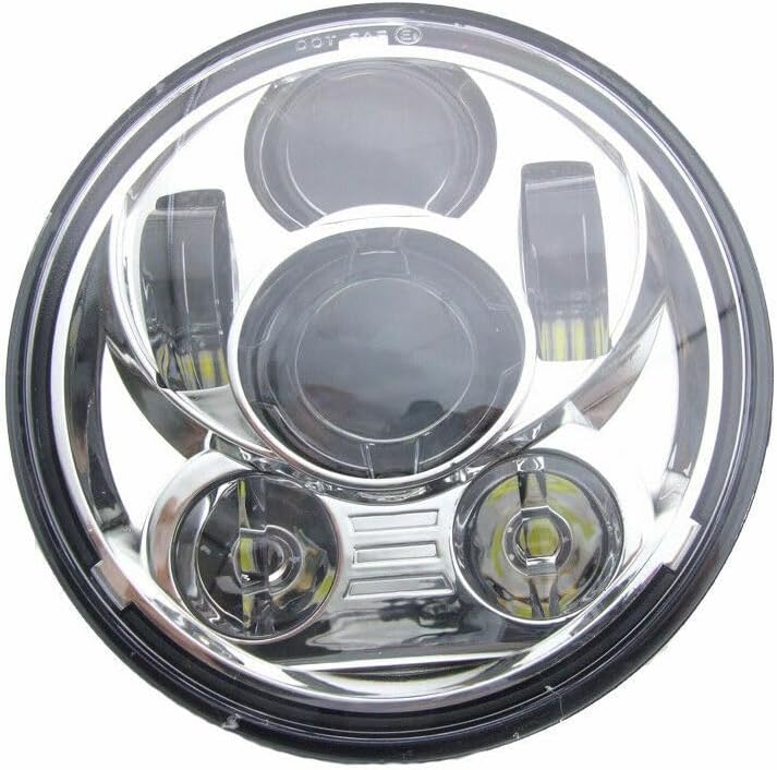 ya 4 8.14 5.75 Motorcycle Headlight Headlamp Hi/Lo DOT E9 - Flipped for Davidson