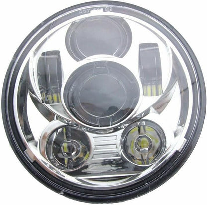 ya 4 8.14 5.75 Motorcycle Headlight Headlamp Hi/Lo DOT E9 - Flipped for Davidson