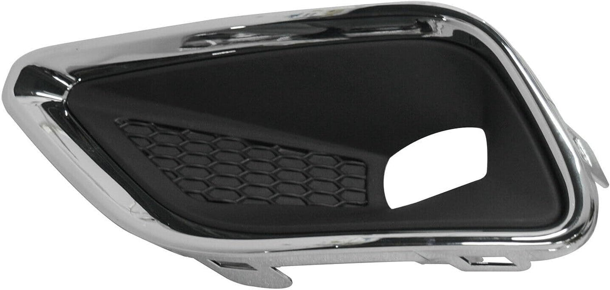 ya 4 8.10 1Pcs Chrome Front Left Fog Light Cover Bezel Trim for Jeep Cherokee 2019-2020