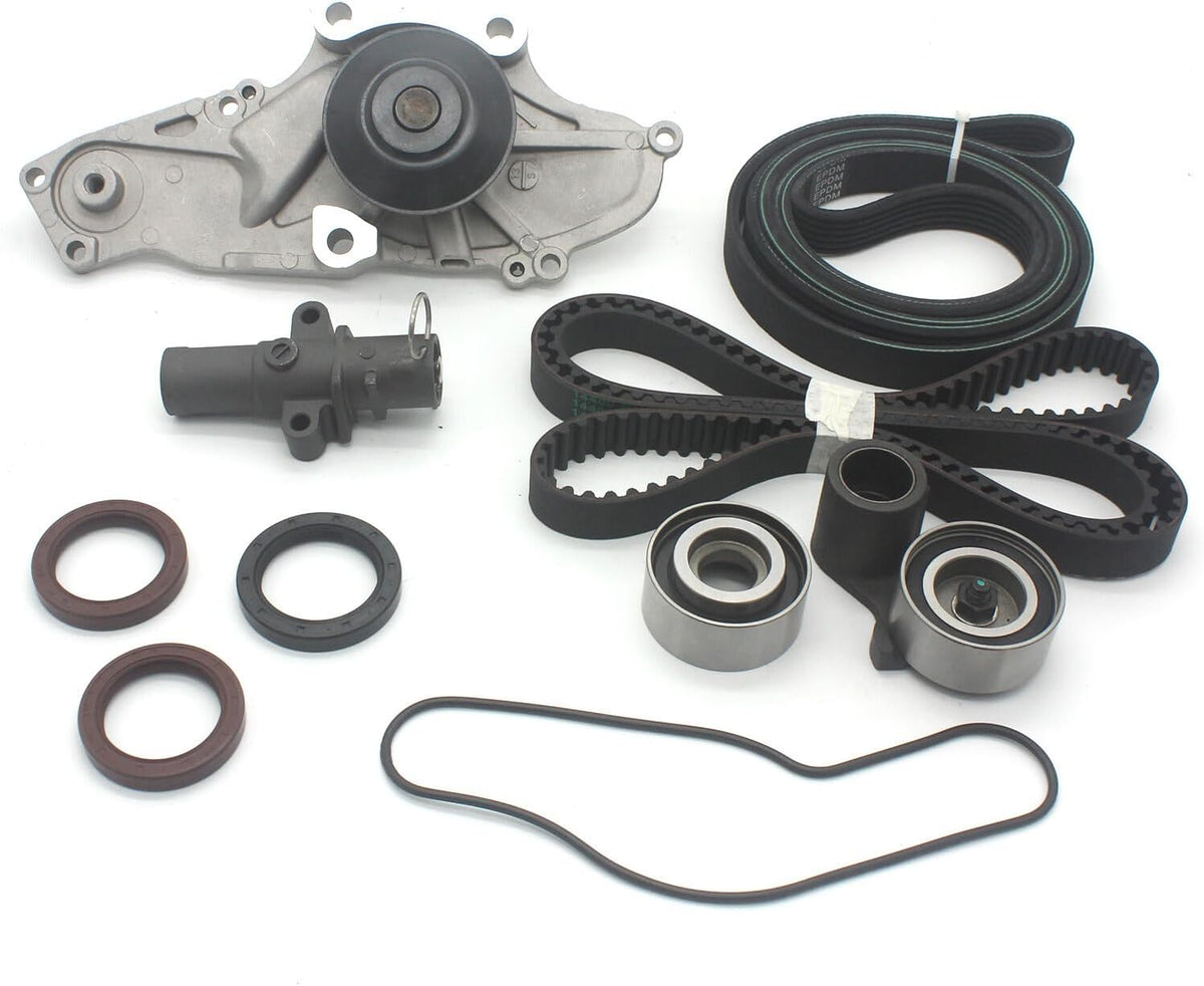 ya 4 8.8.2 14510RCA A01 Timing Belt and Water Pump Kit for Honda Odyssey Pilot 3.5L 2005-2014