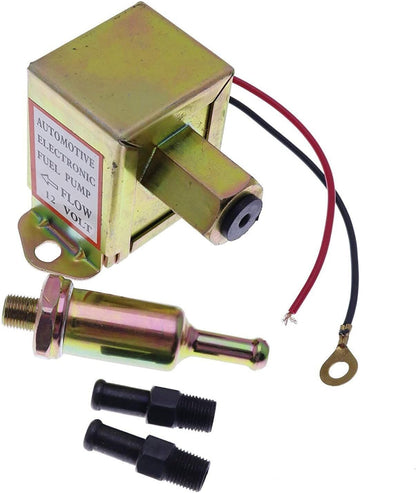 ya 4 8.10 Electric Fuel Pump 12V D72347 6558398 for Case Loader 1816 1816B Bobcat 313 540