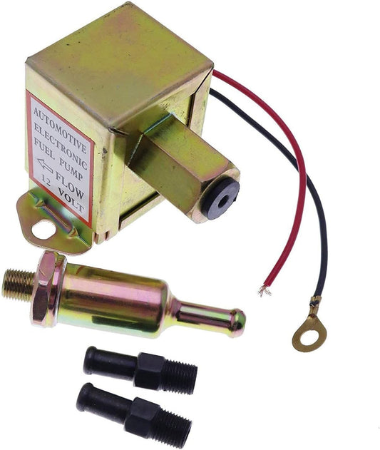 ya 4 8.10 Electric Fuel Pump 12V D72347 6558398 for Case Loader 1816 1816B Bobcat 313 540