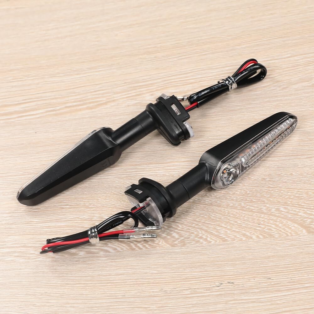 ya 13 9.15 baidi Front/Rear LED Turn Signal Light Blinker Flowing Flash Indicator Lamp for Yamaha