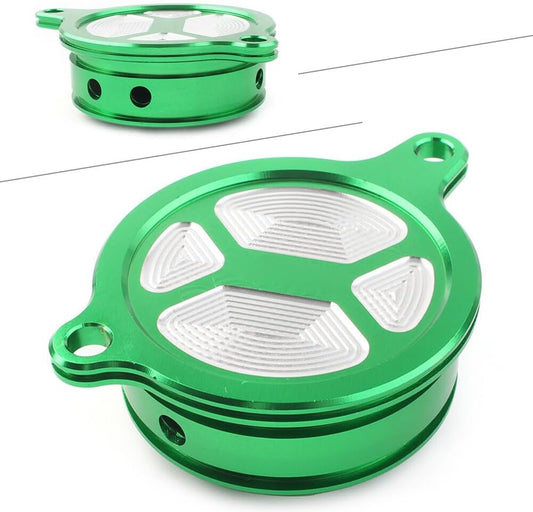 ya 2 8.15 for Kawasaki KX450F 2006-15 KLX450R 2008-15 2015 CNC Engine Oil Filter Cover Cap