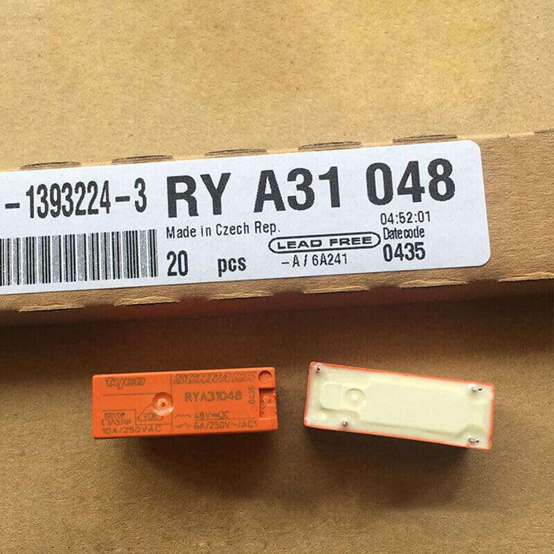 ya 16 10.20 baidi 1pc RYA31048 Power Relay 48VDC 4Pin 6A 250V #W7*-