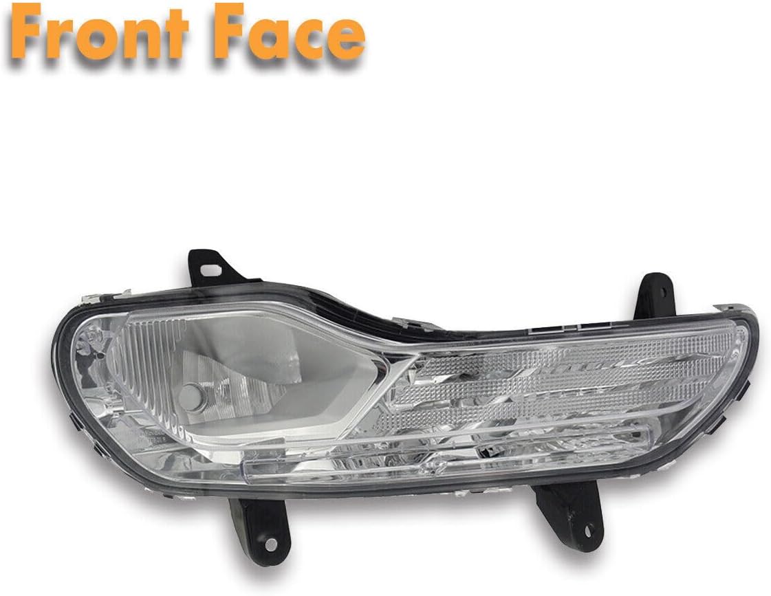 ya 10 9.16 zhengce Clear NEW Front Bumper Fog Light Lamp Right Side Fit for Ford Escape 2013-2