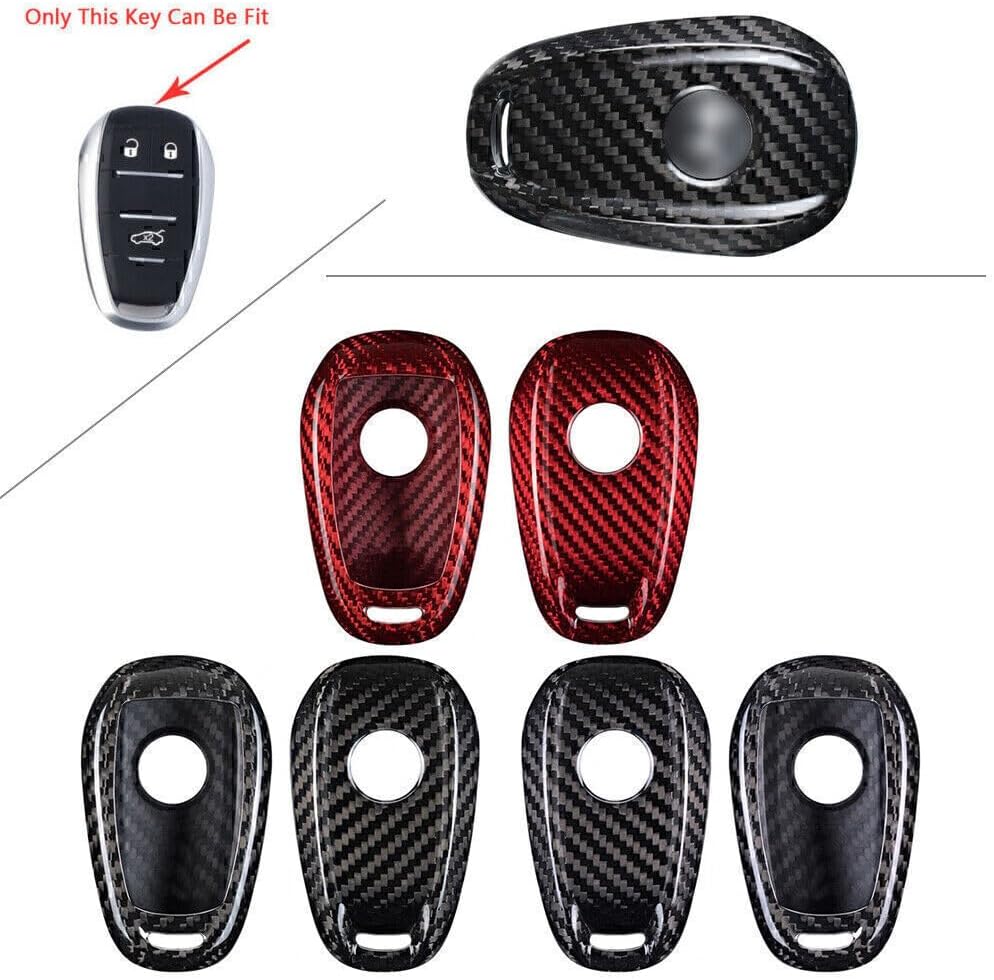ya 5 8.24 baidi for Smart Remote Key Fob Shell Cover Case Carbon Fiber for Alfa Romeo Stelvio Car