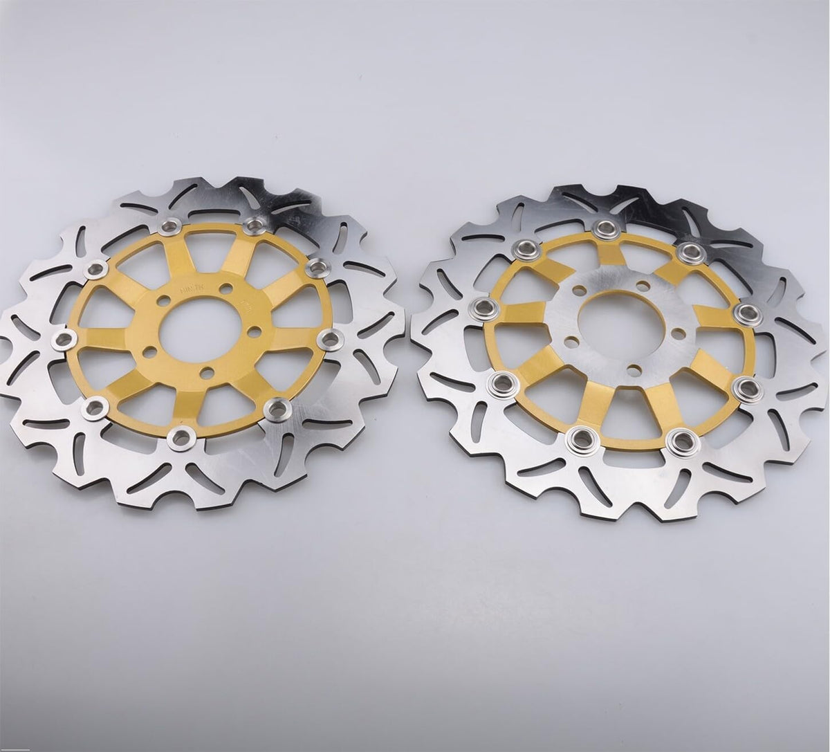 ya 13 9.15 baidi Front Brake Disc Rotors for Kawasaki ZR550 ZZR600 ZR7 Z750 Z1000 ZX 6R/9R/12R