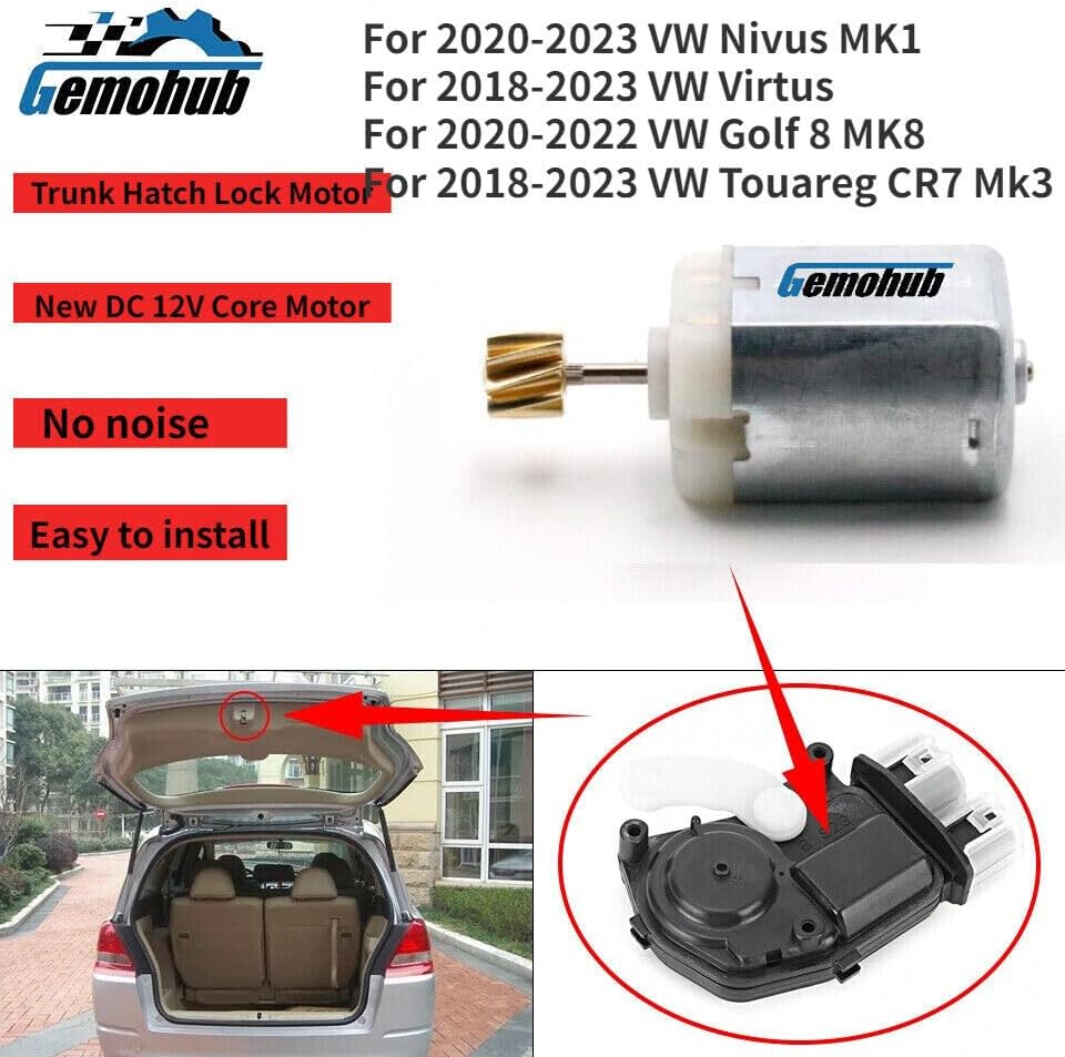 ya 5 8.24 baidi Electric Trunk Latch Motor for VW Polo AW/Nivus Virtus for Golf 8 Touareg