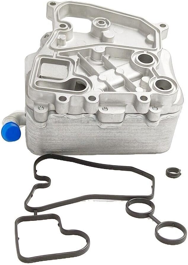 ya 12 10.8 baidi 3.0T Engine Oil Cooler + Gasket for VW Touareg for Audi for A4 A5 A6 for A8 for Q5 Q7 059117021R -