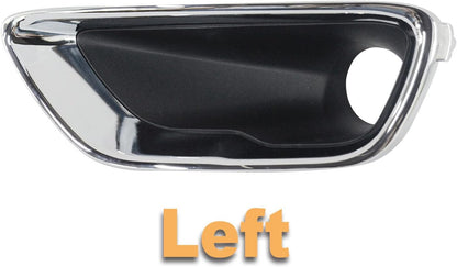 ya 13 9.15 baidi Left front bumper fog lamp cover chrome decoration for Jeep Grand Cherokee
